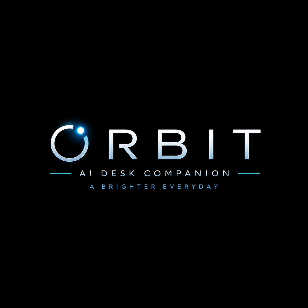 ORBIT · AI Desk Companion · A brighter everyday